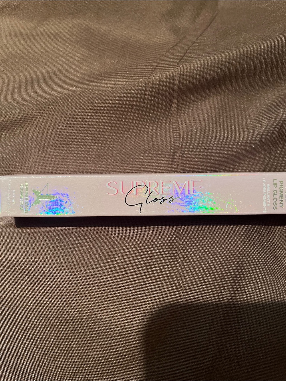 Jeffree Star Supreme Gloss Lip Gloss - Iridescent Pink Holographic